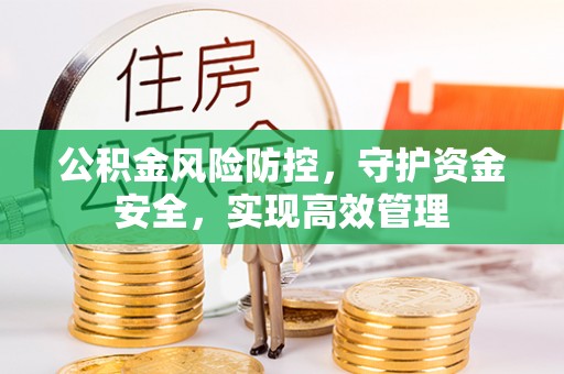 平坝公积金风险防控，守护资金安全，实现高效管理